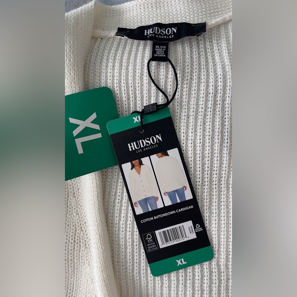 Hudson Jeans Cardigan Sweater V-Neck Knit - Picture 6 of 9